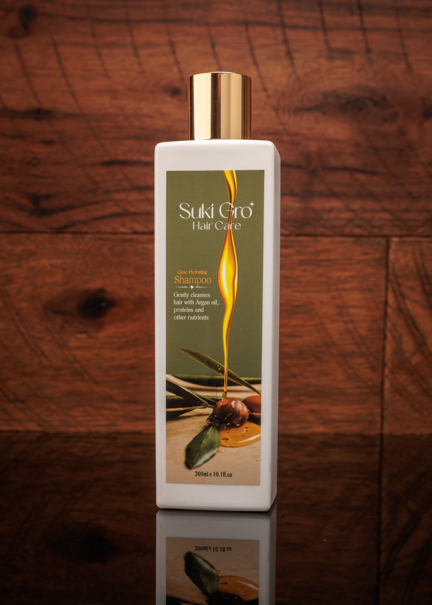 Clear  Hydrating Shampoo with Marroco Argan Oil - Sukigro+